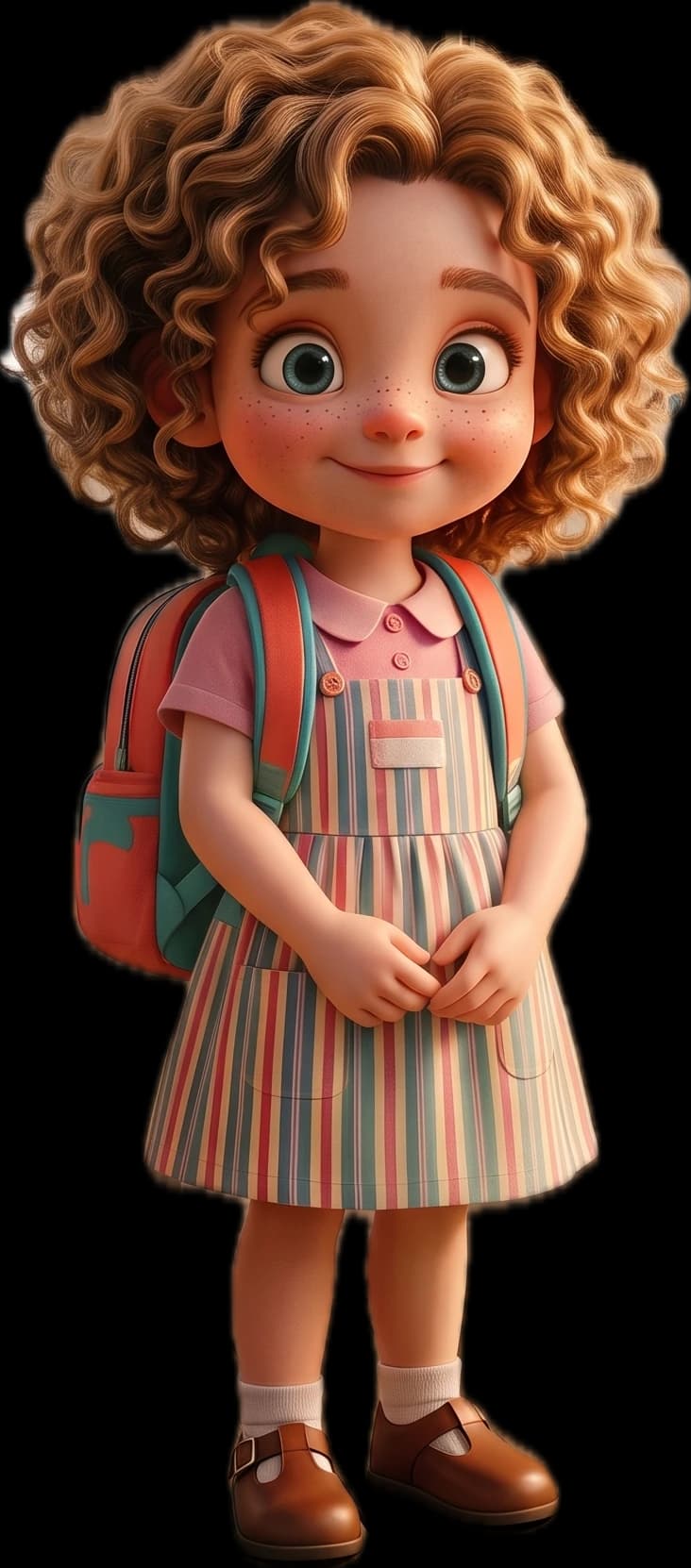 A MosyMath learner ready for class